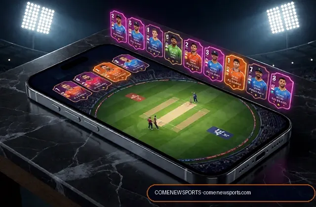 Comenewsports (come com) fantasy cricket & matchday visual 1